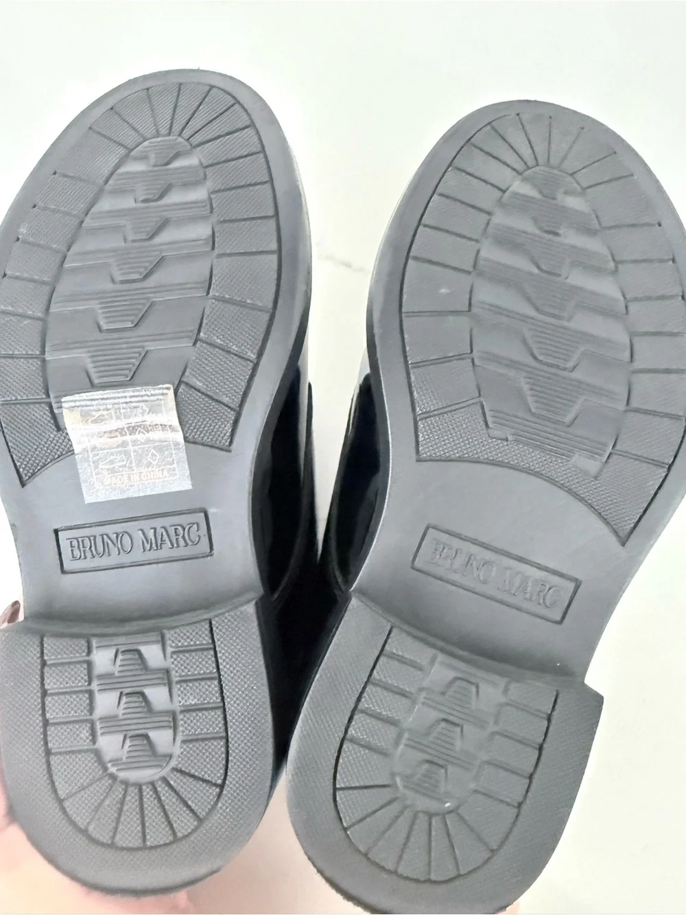 Kids Black Patent Dress Shoes with Lace-Up Closure